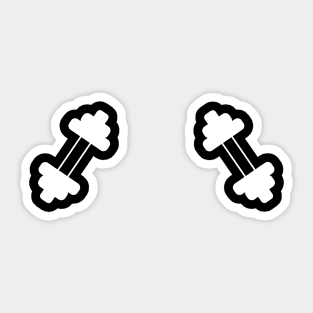 Dumbbells Sticker